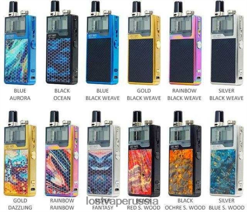 Lost Vape Quest Полный комплект устройства orion q pod нержавеющая сталь/стабвуд оазис 6XB64J480 - Lost Vape Flavors