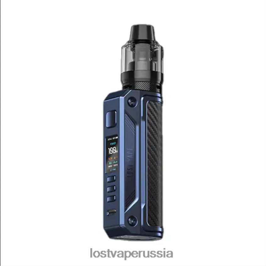 Lost Vape Thelema комплект соло 100 Вт Сьерра Блю/углеродное волокно 6XB64J173 - Lost Vape Moscow