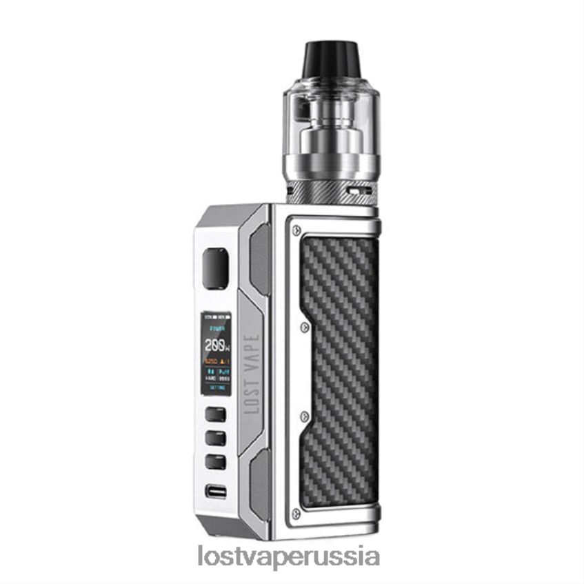 Lost Vape Thelema комплект квест 200 Вт нержавеющая сталь/углеродное волокно 6XB64J140 - Lost Vape Flavors