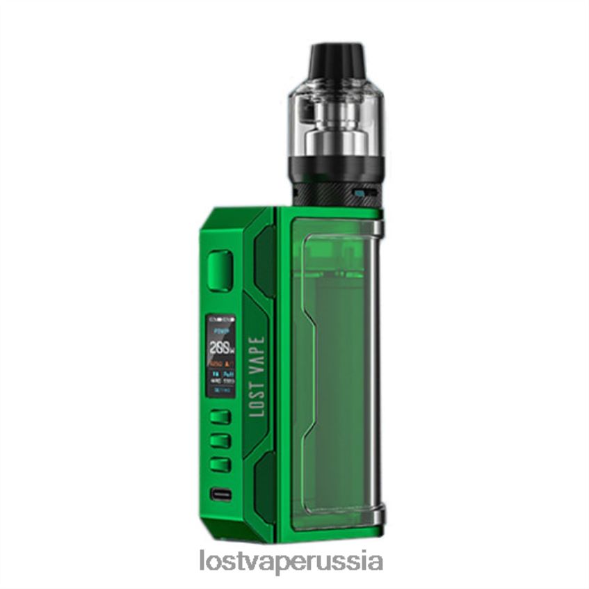 Lost Vape Thelema комплект квест 200 Вт зеленый/прозрачный 6XB64J146 - Lost Vape Disposable