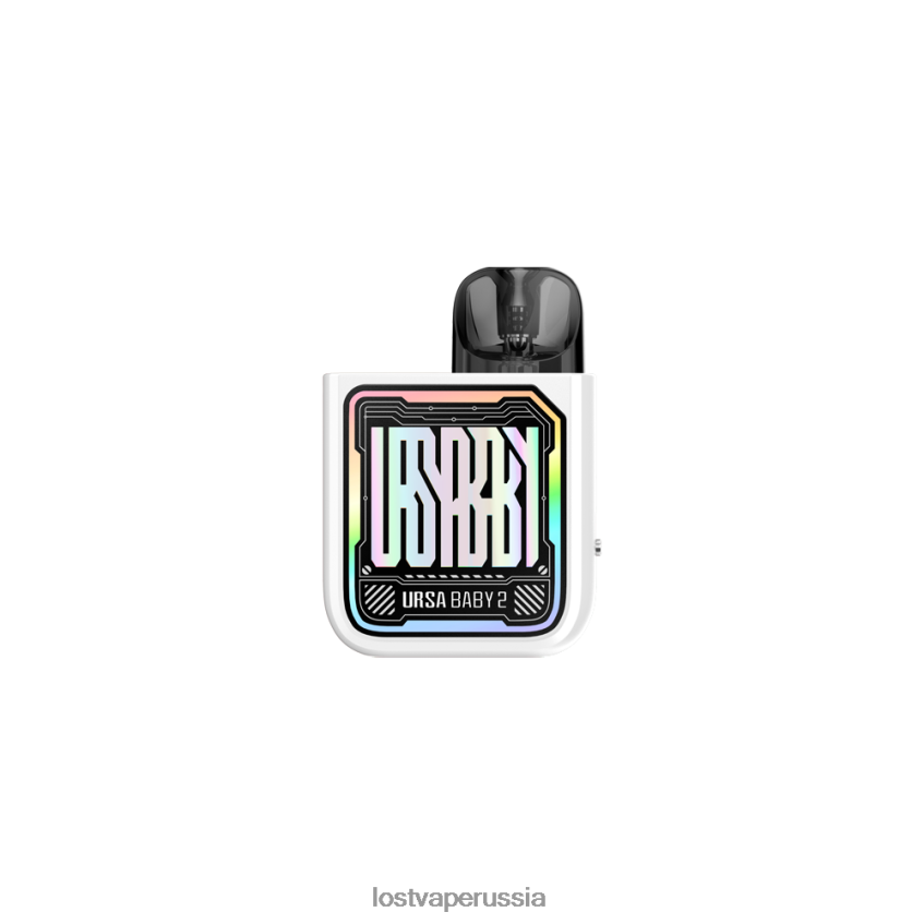 Lost Vape URSA Baby 2 комплекта | система капсул технический белый/необычный лабиринт 6XB64J352 - Lost Vape Москва