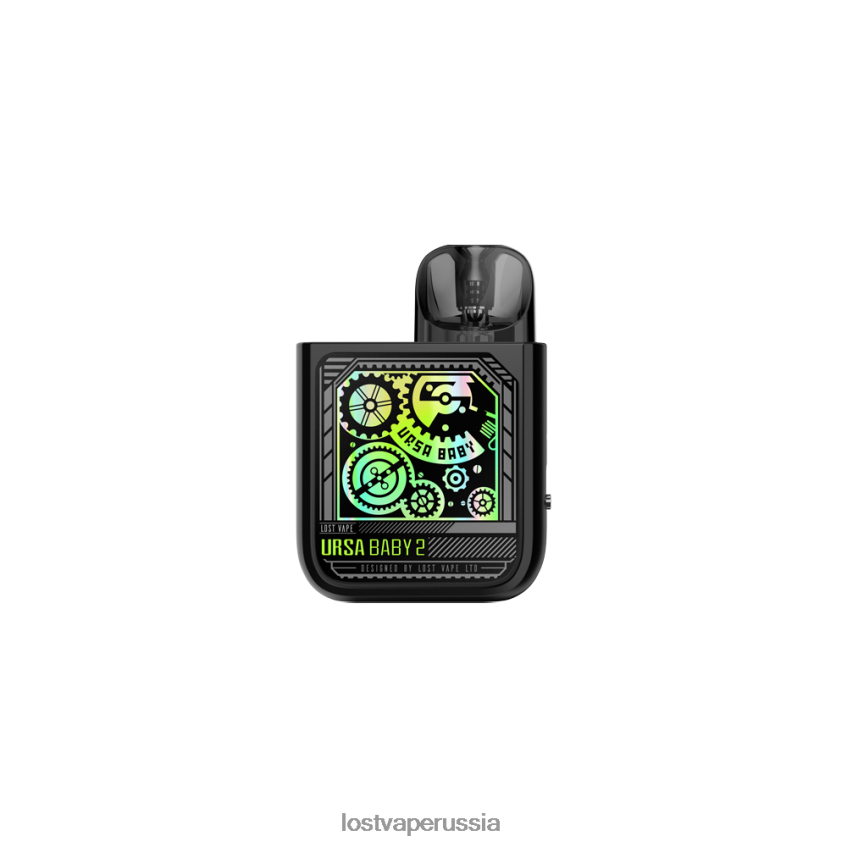 Lost Vape URSA Baby 2 комплекта | система капсул поп-блэк/тайм-гир 6XB64J354 - Lost Vape Wholesale