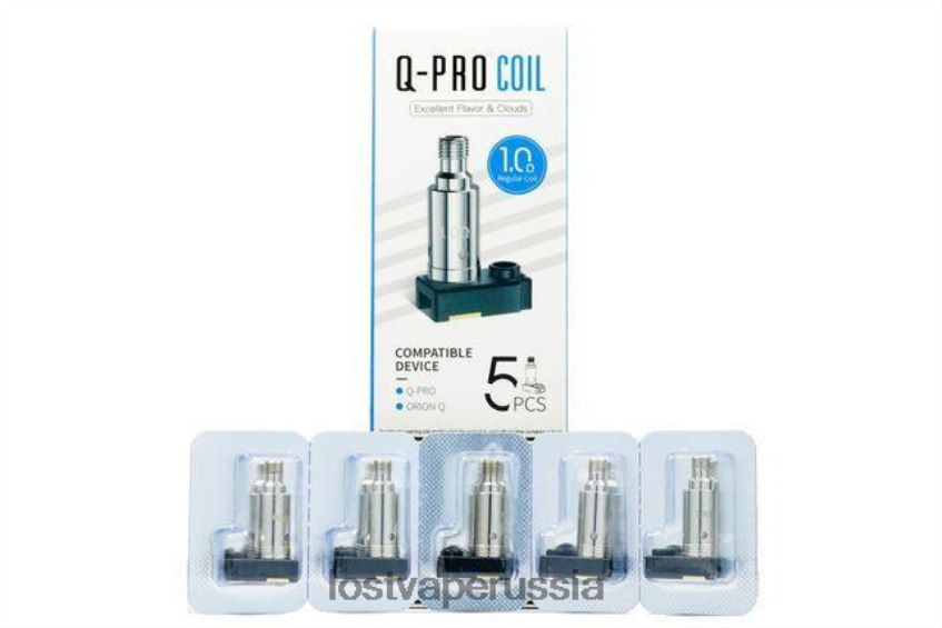 Lost Vape Orion Катушки q-pro (5 шт.) 1.Ом 6XB64J409 - Lost Vape Price Russia