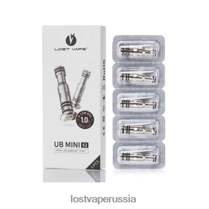 Lost Vape UB мини сменные катушки (5 шт.) 1.Ом 6XB64J134 - Lost Vape Wholesale