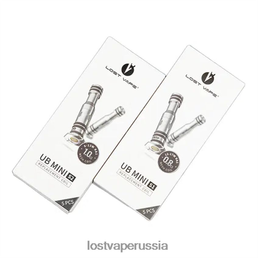 Lost Vape UB мини сменные катушки (5 шт.) 1.Ом 6XB64J134 - Lost Vape Wholesale