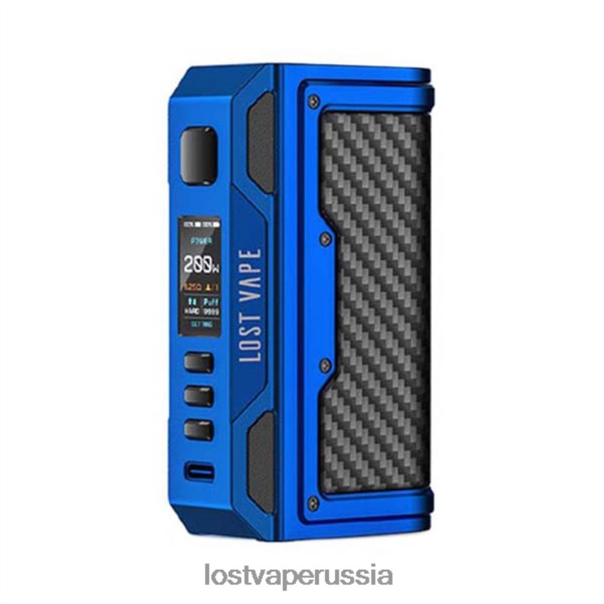 Lost Vape Thelema квест 200в мод матовый синий/углеродное волокно 6XB64J177 - Lost Vape Near Me Russia