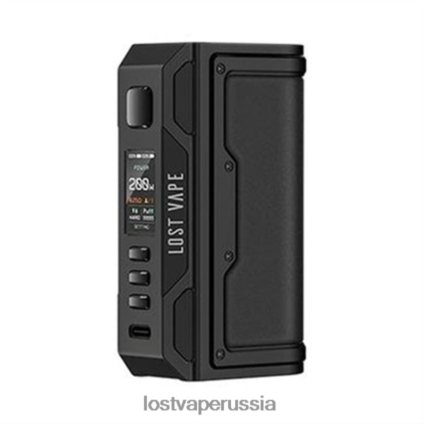Lost Vape Thelema квест 200в мод черная кожа 6XB64J181 - Lost Vape Russia