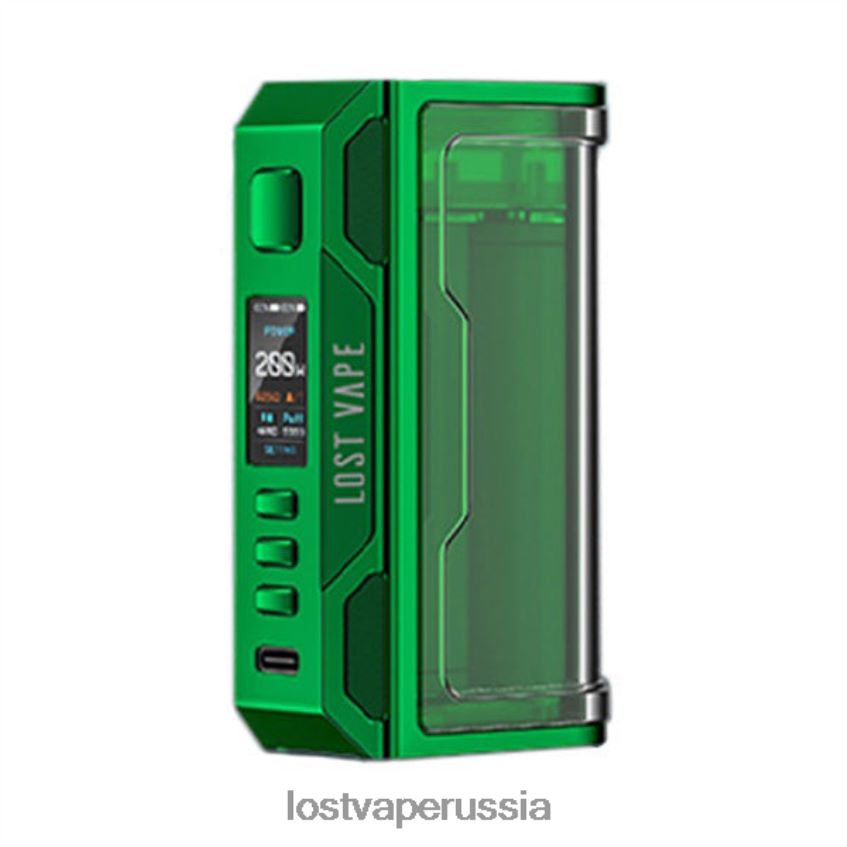 Lost Vape Thelema квест 200в мод зеленый/прозрачный 6XB64J185 - Lost Vape Review Russia