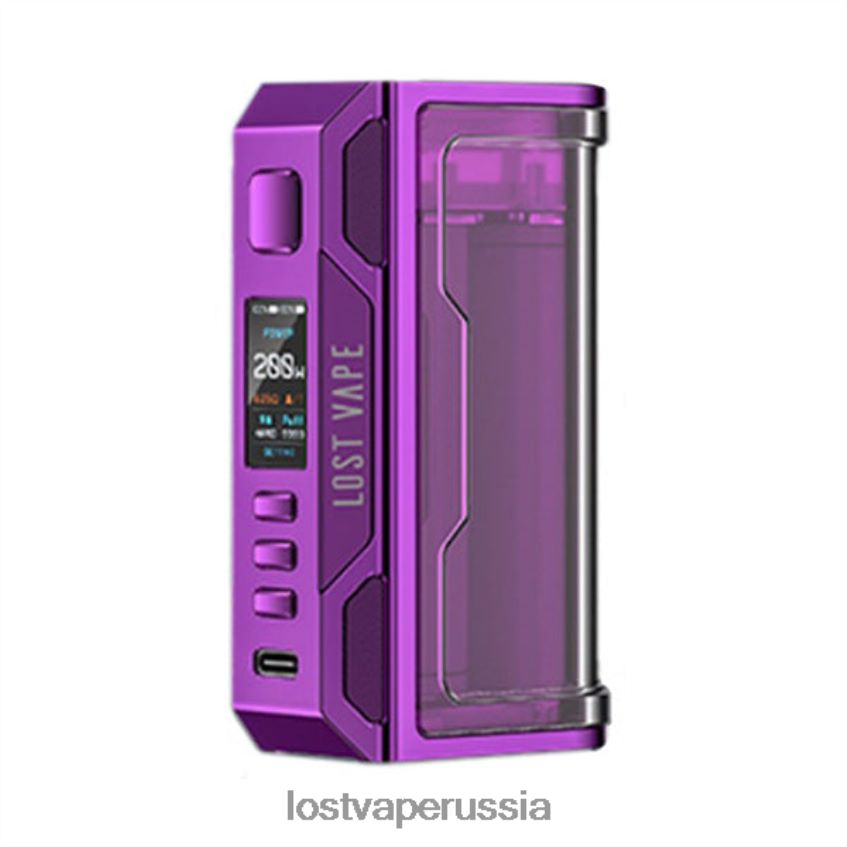 Lost Vape Thelema квест 200в мод фиолетовый/прозрачный 6XB64J187 - Lost Vape Near Me Russia