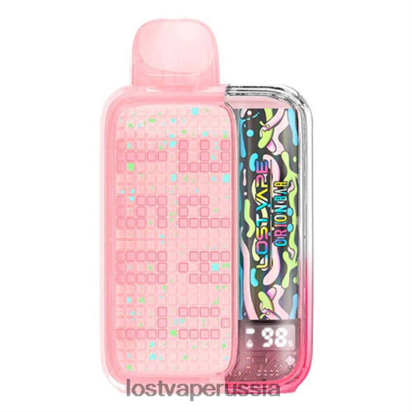 Lost Vape Orion батончик одноразовый 10000 слойка 20мл 50мг клубничное жевание 6XB64J280 - Lost Vape Flavors
