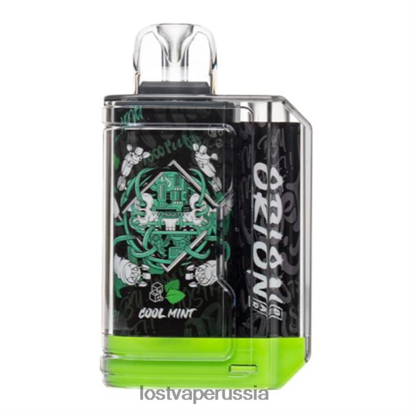 Lost Vape Orion бар одноразовый | 7500 слойка | 18мл | 50мг прохладный мятный 6XB64J53 - Lost Vape Moscow