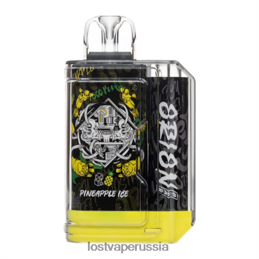 Lost Vape Orion бар одноразовый | 7500 слойка | 18мл | 50мг ананасовый лед 6XB64J62 - Lost Vape Москва