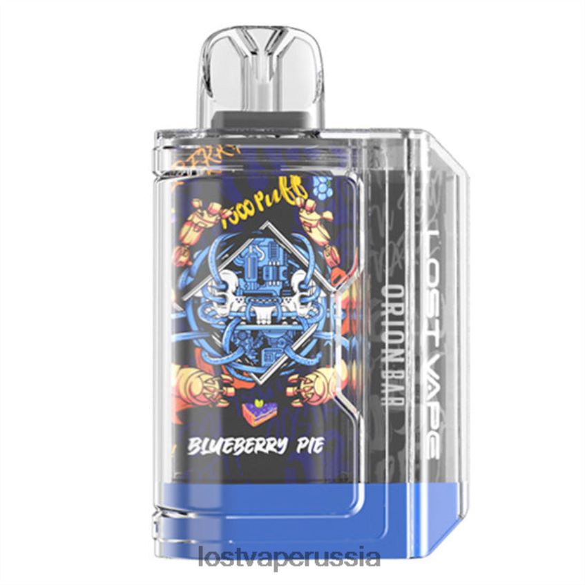 Lost Vape Orion бар одноразовый | 7500 слойка | 18мл | 50мг черничный пирог 6XB64J63 - Lost Vape Moscow