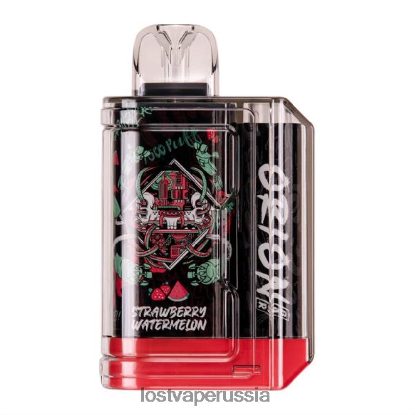 Lost Vape Orion бар одноразовый | 7500 слойка | 18мл | 50мг клубника арбуз 6XB64J66 - Lost Vape Disposable