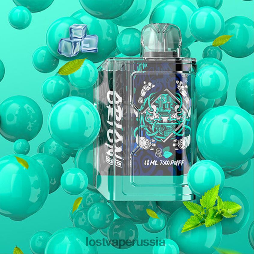 Lost Vape Orion бар одноразовый | 7500 слойка | 18мл | 50мг голубая мята 6XB64J81 - Lost Vape Russia