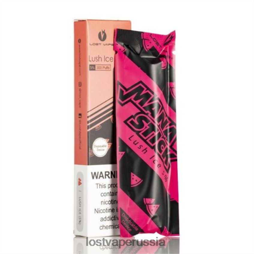 Lost Vape Mana палочка одноразовая | 300 затяжек | 1,2 мл пышный лед 5% 6XB64J521 - Lost Vape Russia